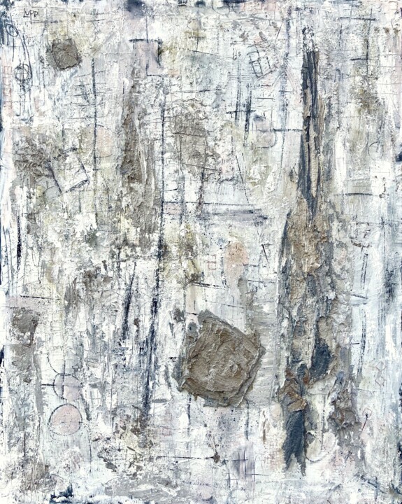 Time Immemorial 绘画, 60x48 in