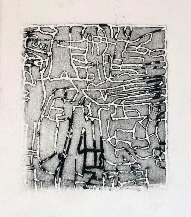 labyrinthe 印花与版画, 4.1x3.9 in