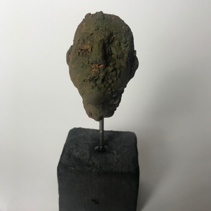 Volto 17 雕塑, 4.7x2 in