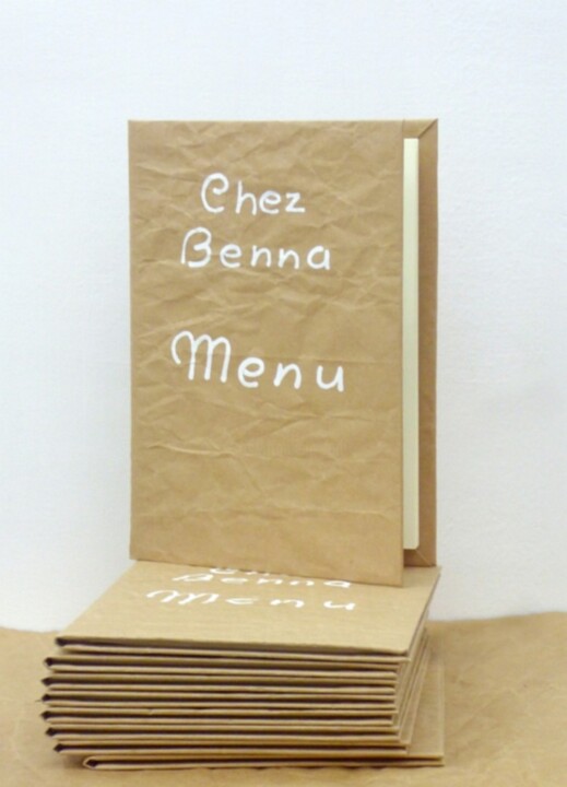 Menu Printmaking, 9.1x6.3 in