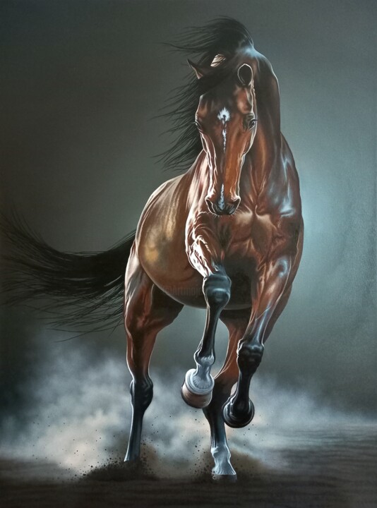 "Grace" 绘画, 31.5x23.6 in