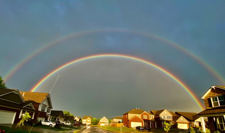 Fotografia intitolato "Summer Rainbow" da Andrew Troyer, Jr, Opera d'arte originale, Fotografia digitale
