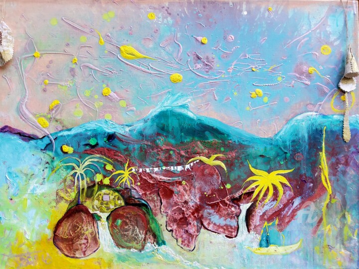 La caravane Schilderij, 23,6x31,9 in