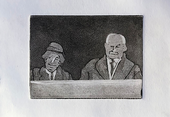 les vieux 印花与版画, 3.9x5.9 in