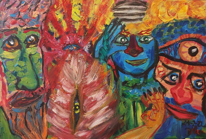 Soñando ver 绘画, 19.7x28.7 in