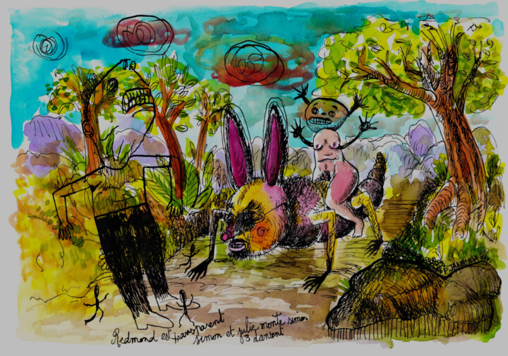 Redmond est transparent 图画, 8.3x11.7 in