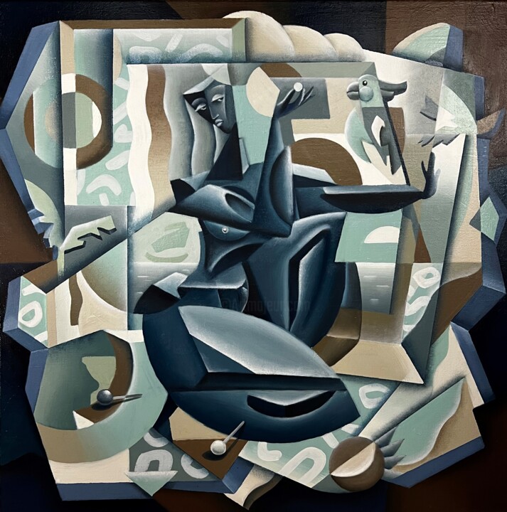 Confidence 绘画, 23.6x23.6 in