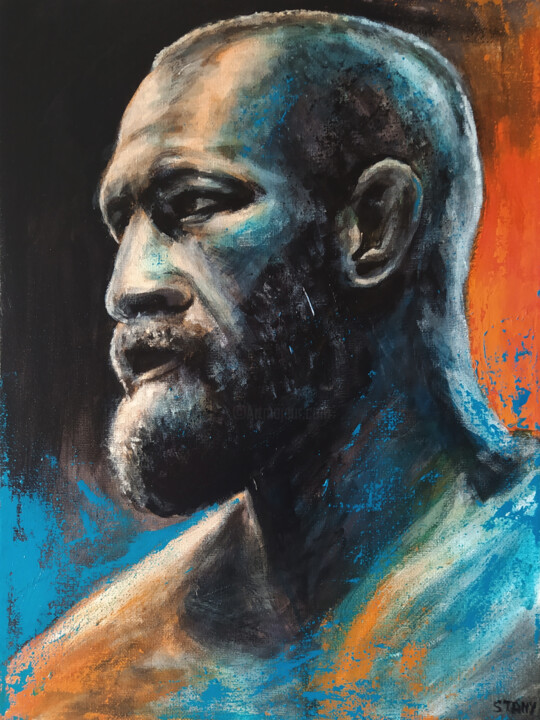Portrait n°20 绘画, 15.8x11.8 in
