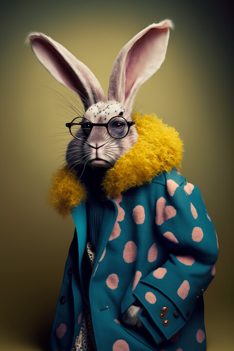 Jay, the Rabbit 数字艺术