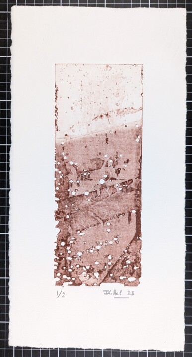 Printmaking,  15x7.9 in 
