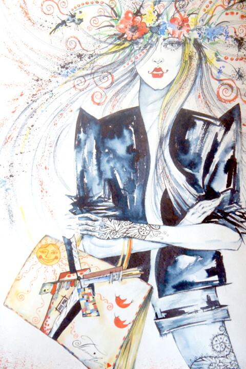 Towards Dreams - 2 绘画, 23.2x16.5 in