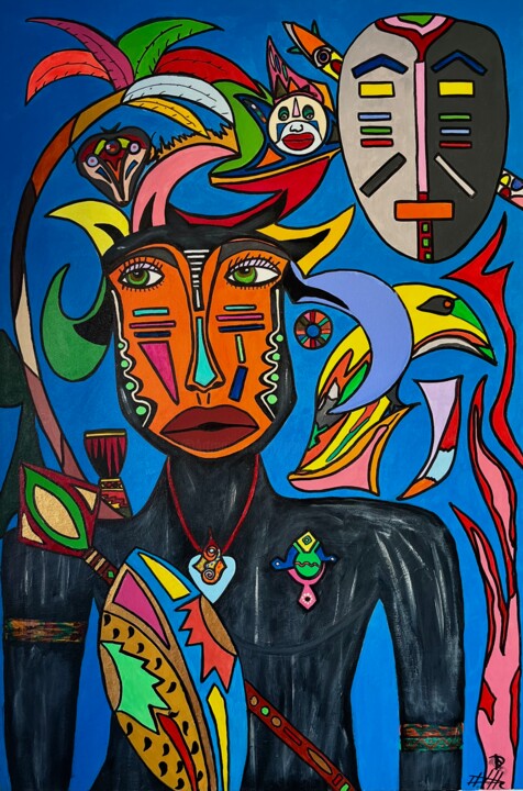 绘画,  35.4x23.6 in 