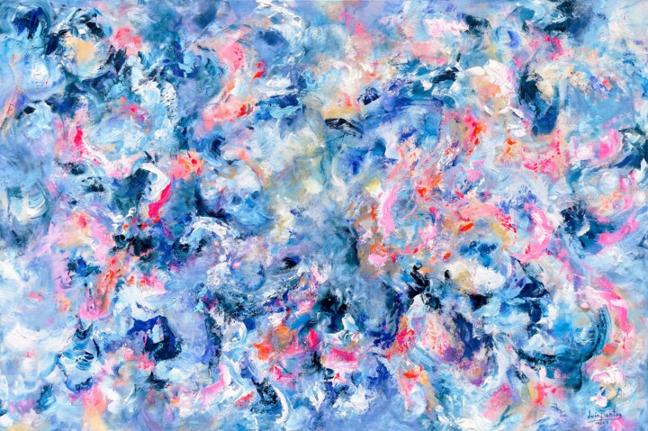 Pintura intitulada ""To be, or not to b…" por Luís Bastos, Obras de arte originais, Acrílico Montado em Armação em madeira