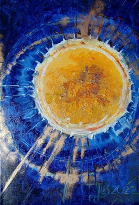 "Ad Astra" 绘画, 23.6x15.8 in