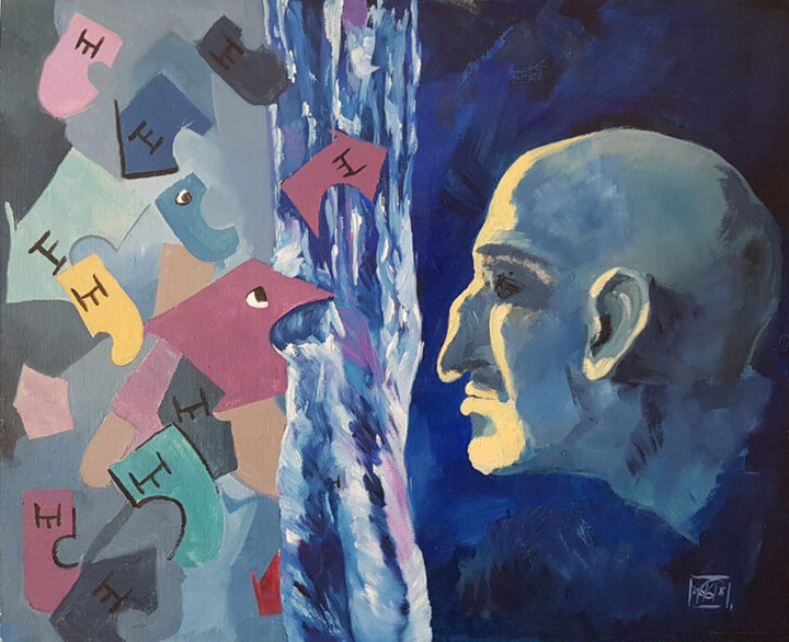 Emotion 绘画, 19.7x23.6 in