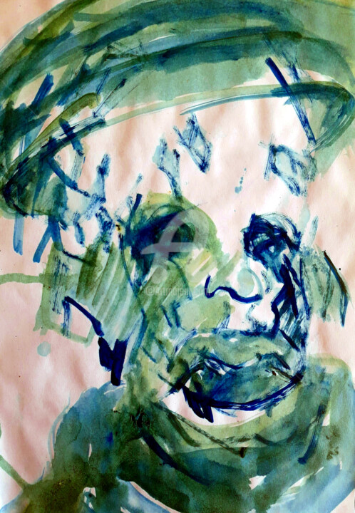 LE SOLDAT 绘画, 11.7x8.3 in