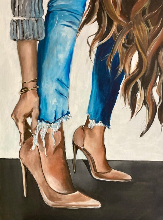 Naturally woman 绘画, 31.5x23.6 in
