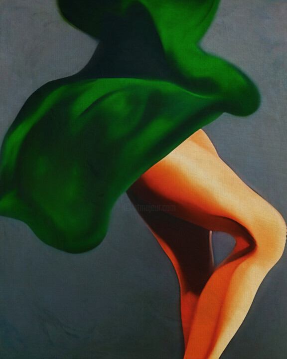 Schilderij getiteld "Lascivious dancing…" door Jan Keteleer, Origineel Kunstwerk, Digitaal Schilderwerk