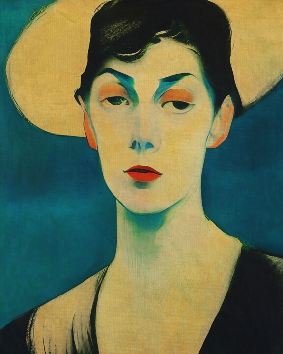 Digitale Kunst mit dem Titel "Study painting for…" von Jan Keteleer, Original-Kunstwerk, 2D digitale Arbeit
