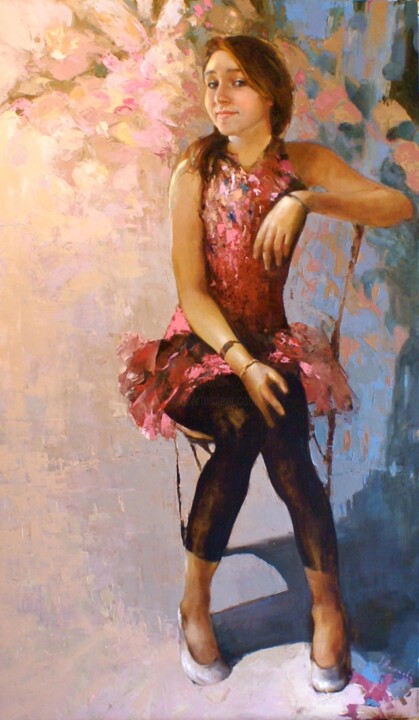 Alexsandrine 绘画, 60.2x35.8 in