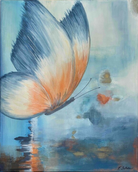 Freedom 绘画, 31.9x25.6 in