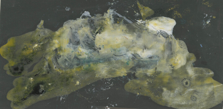Painting titled "The Black Turtle (s…" by Jim Fischer, Original Artwork, Oil