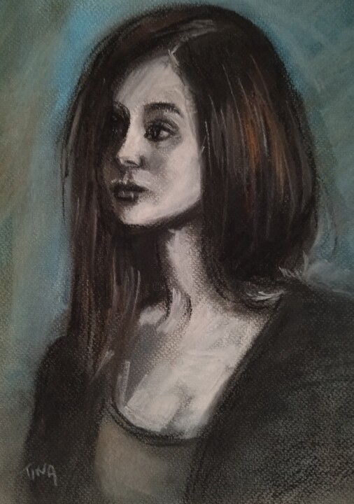 Emeraude 绘画, 11.7x8.3 in