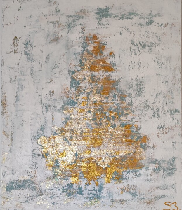 Painting titled "PIUDANE" by Sandra Ballve, Original Artwork, Acrylic Mounted on Wood Stretcher frame