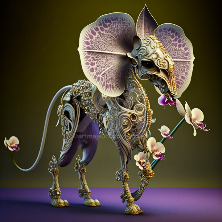 Orchideus Elephantus 数字艺术