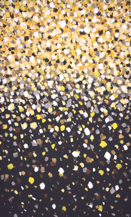 Poantillism. Glare. 绘画, 39.4x23.6 in