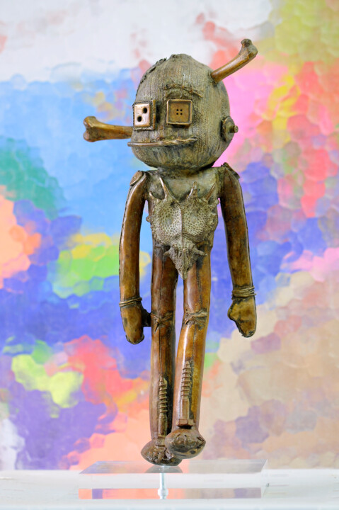 1er Doodle 雕塑, 13x5.9 in