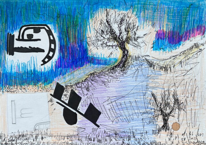 图画,  8.3x11.4 in 