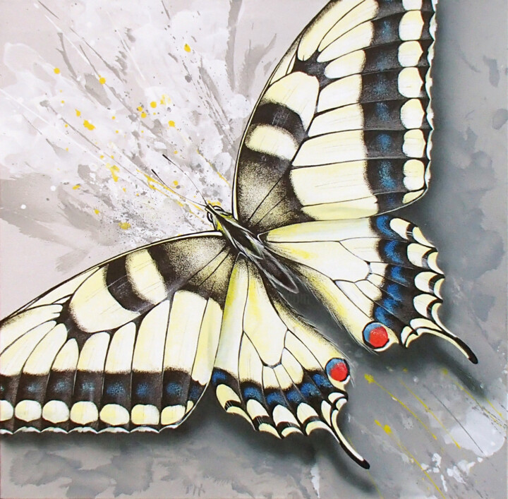 Painting titled "The breath of summe…" by Viktor Babak, Original Artwork, Acrylic