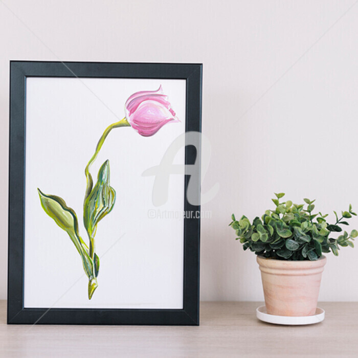 Work presented framed