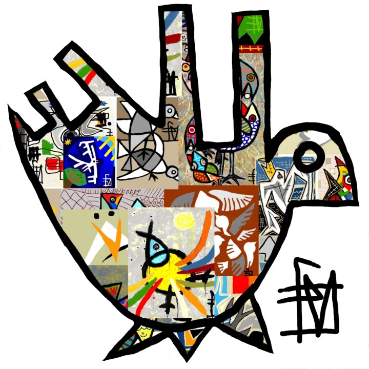 oiseaux 1 数字艺术