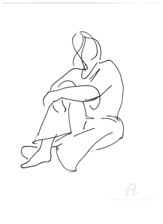 图画,  11.8x7.9 in 