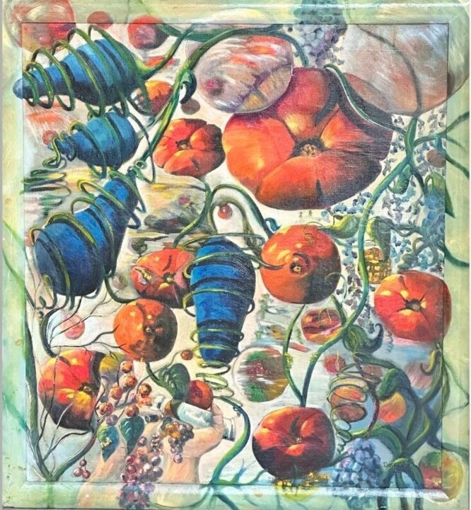 A world of my making 绘画, 31.9x29.1 in