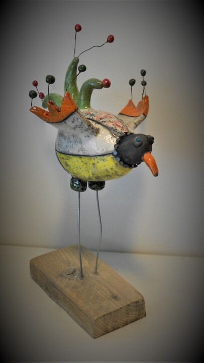 L'oiseau motif 雕塑, 13.4x6.7 in