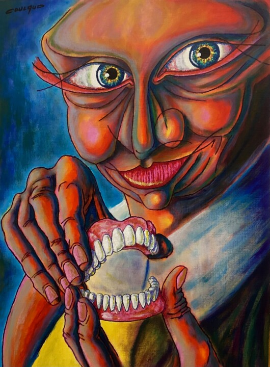 绘画,  22.8x16.7 in 