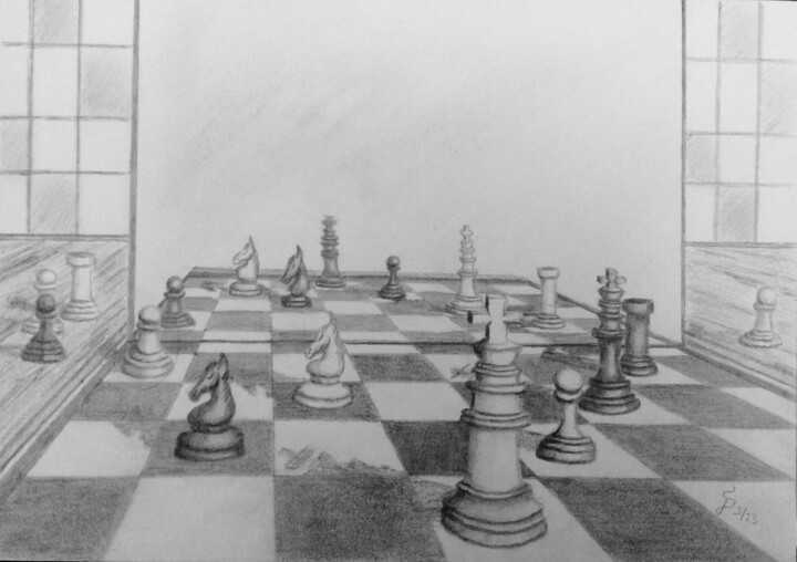 图画,  8.3x11.7 in 