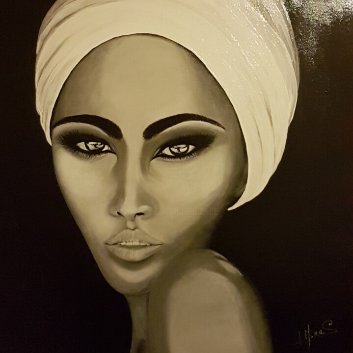 Diva... 绘画, 19.7x19.7 in