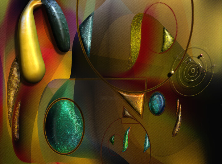 Digital Arts titled "‘Vegetables in Awe…" by Blamemrken, Original Artwork, 2D Digital Work