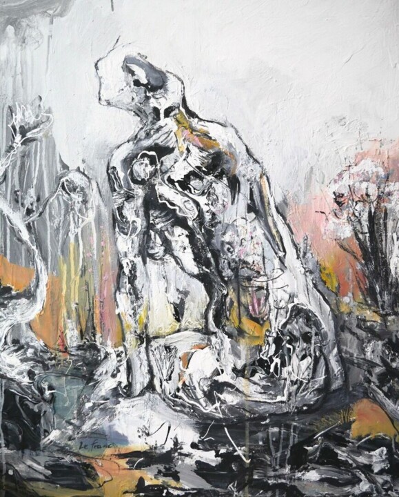 L'envol 绘画, 28.7x21.3 in