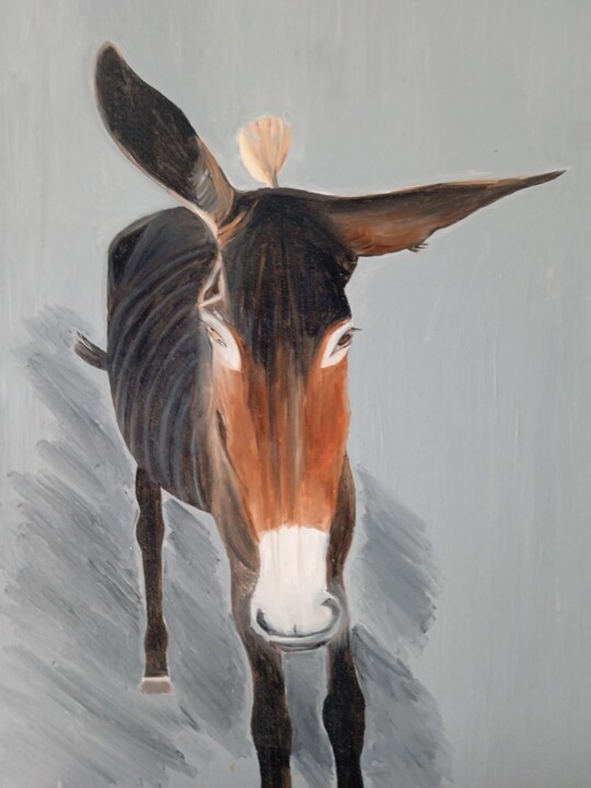 El burro 绘画, 31.5x23.6 in