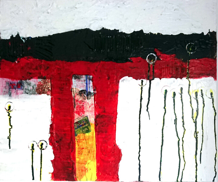 Peinture intitulée "Abstrait1936" par Georges Lievre, Œuvre d'art originale, Acrylique