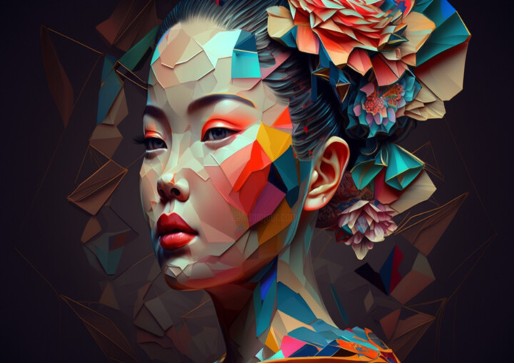 TRADITION 数字艺术, 16.5x23.4 in