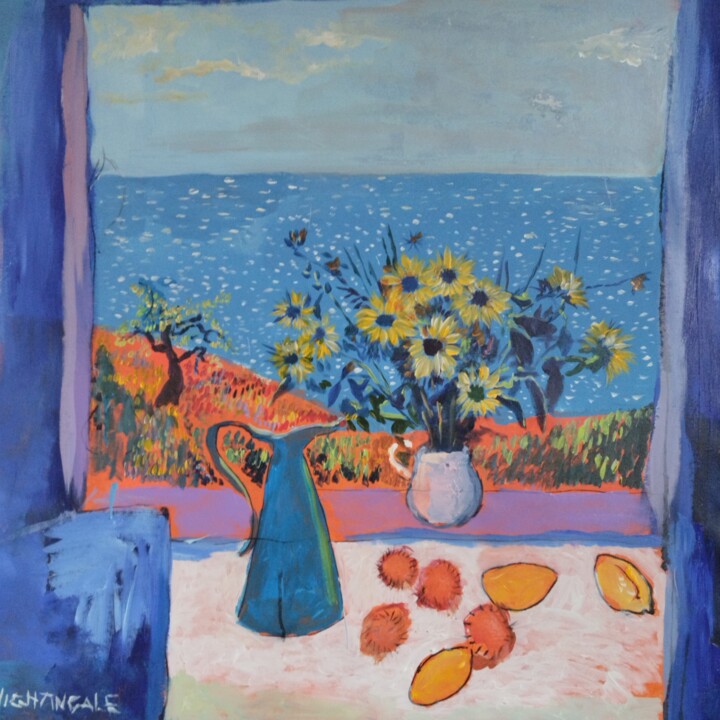 Still life 绘画, 43.3x43.3 in
