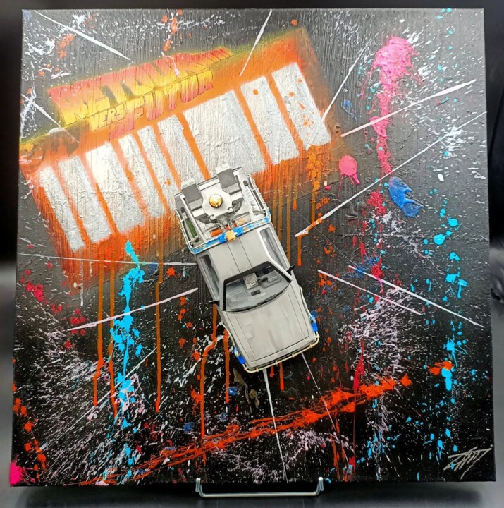 McFly 绘画, 23.6x23.6 in