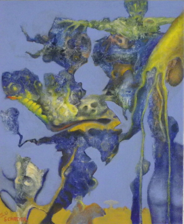 绘画,  18.1x15 in 