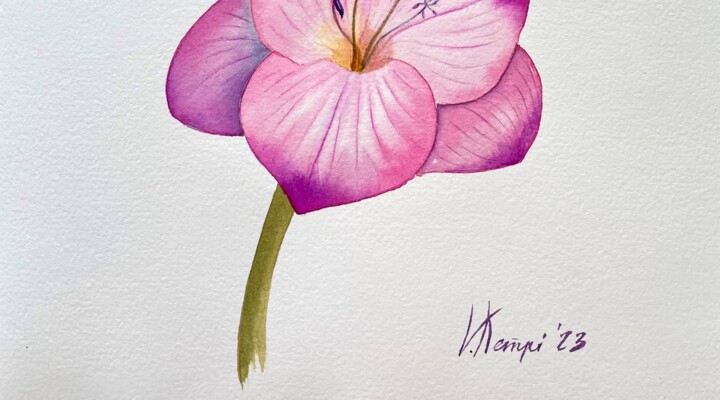 絵画 freesia  sizeF3 絵画 freesia sizeF3 FREESIA｜MODELS｜TOKYO REBELS, Inc